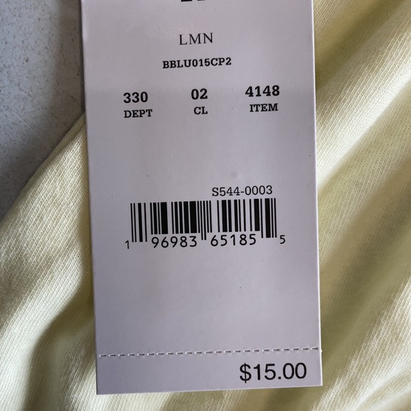 NWT Bluey Girls Lemon Top and Bottom Set - Picture 6 of 6